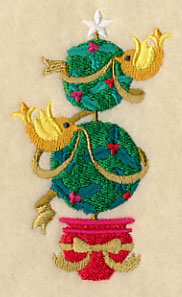 Sweet Tweet Christmas Topiary