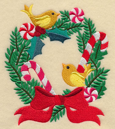 Sweet Tweet Christmas Wreath