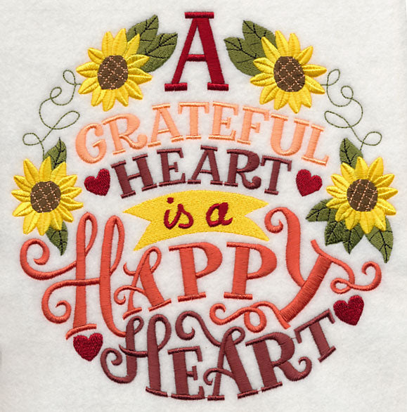 A Grateful Heart is a Happy Heart