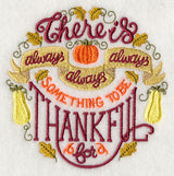 Always Something to be Thankful For