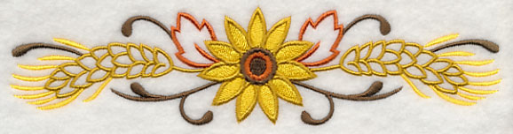 Bright Harvest Border