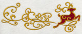 Reindeer Frolic Border