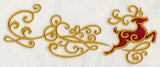 Reindeer Frolic Border
