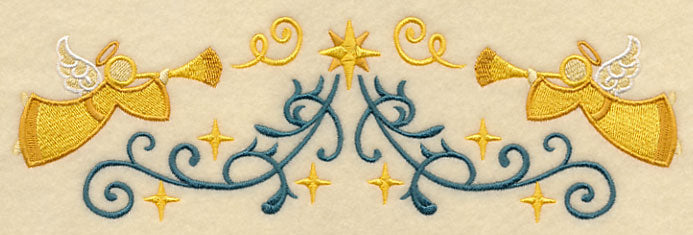 Trumpeting Angel Border