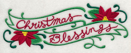 Christmas Blessings Border