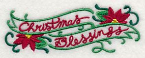 Christmas Blessings Border