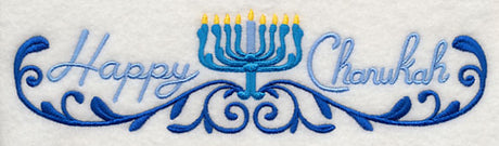 Happy Chanukah Border