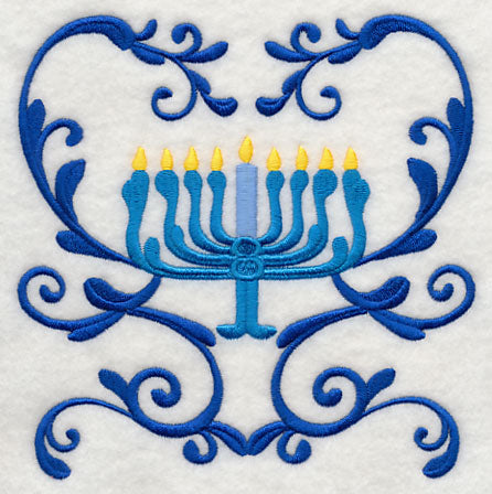 Happy Hanukkah Square