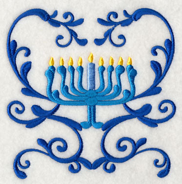 Happy Hanukkah Square