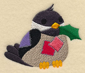 Perching Patchwork Pals - Chickadee 1
