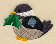 Perching Patchwork Pals - Chickadee 3