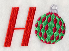 Ho Ho Ho - Ornament 1