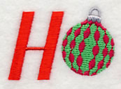 Ho Ho Ho - Ornament 1