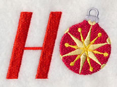 Ho Ho Ho - Ornament 2