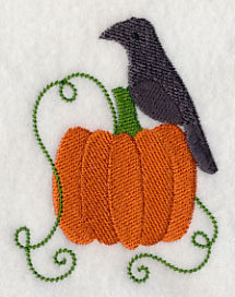 Starlit Pumpkin Patch - Crow 3