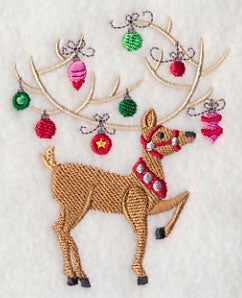 Tree Trimming Reindeer 1