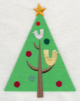 Perching in Christmas Tree - Bird 2