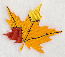Patchwork Autumn Leaf 2