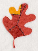 Patchwork Autumn Leaf 3