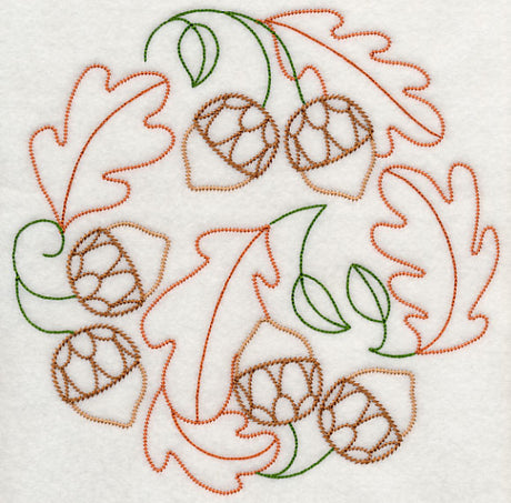 Autumn Acorns (Vintage)