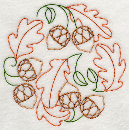 Autumn Acorns (Vintage)