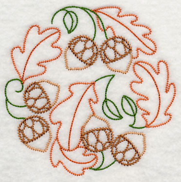 Autumn Acorns (Vintage)