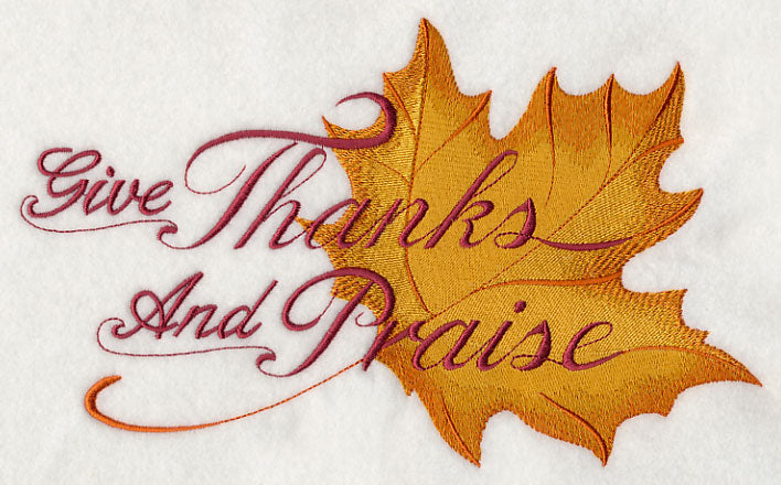 Give Thanks and Praise