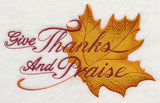 Give Thanks and Praise
