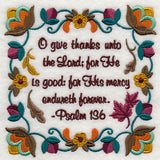 O Give Thanks Unto the Lord