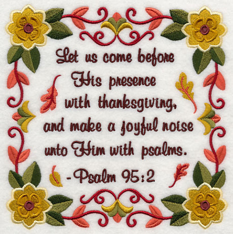 Let Us Come Before His Presence