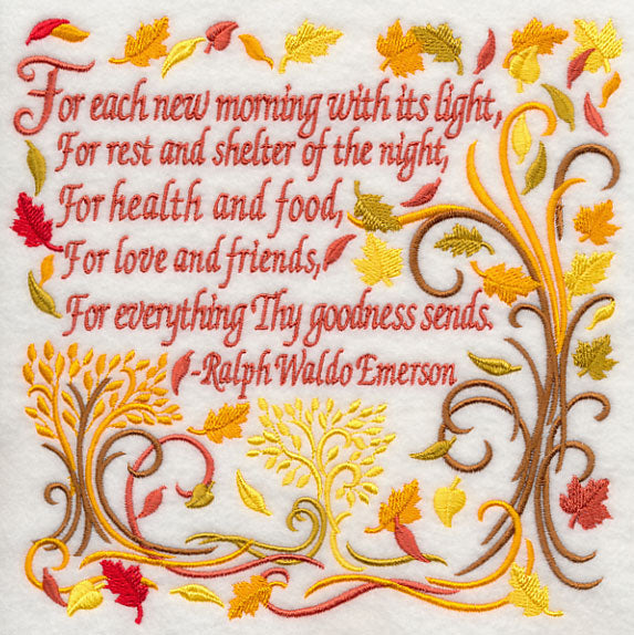 For Each New Morning With Its Light