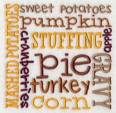 Thanksgiving Feast Square