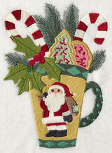 Christmas Coffee in the Country - Santa