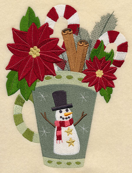 Christmas Coffee in the Country - Snowman