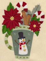 Christmas Coffee in the Country - Snowman