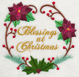 Blessings at Christmas Wreath