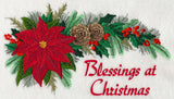 Blessings at Christmas Swag