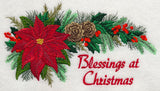 Blessings at Christmas Swag