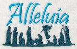 Christmas Wish Silhouette - Alleluia