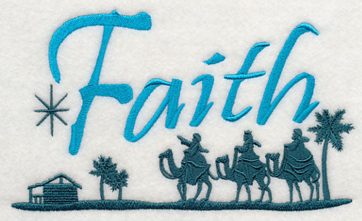 Christmas Wish Silhouette - Faith