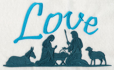 Christmas Wish Silhouette - Love