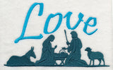 Christmas Wish Silhouette - Love