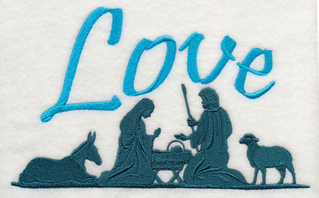 Christmas Wish Silhouette - Love