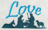 Christmas Wish Silhouette - Love