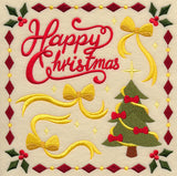 Happy Christmas Ribbons