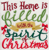 Filled with the Spirit of Christmas