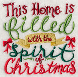 Filled with the Spirit of Christmas