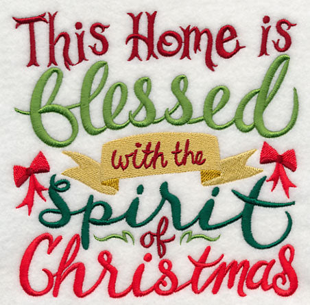 Blessed with the Spirit of Christmas