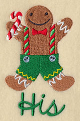 Christmas Gingerbread - His