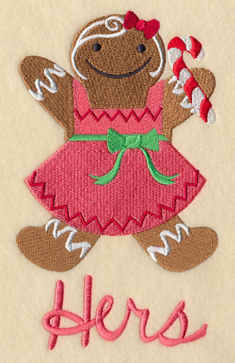 Christmas Gingerbread - Hers